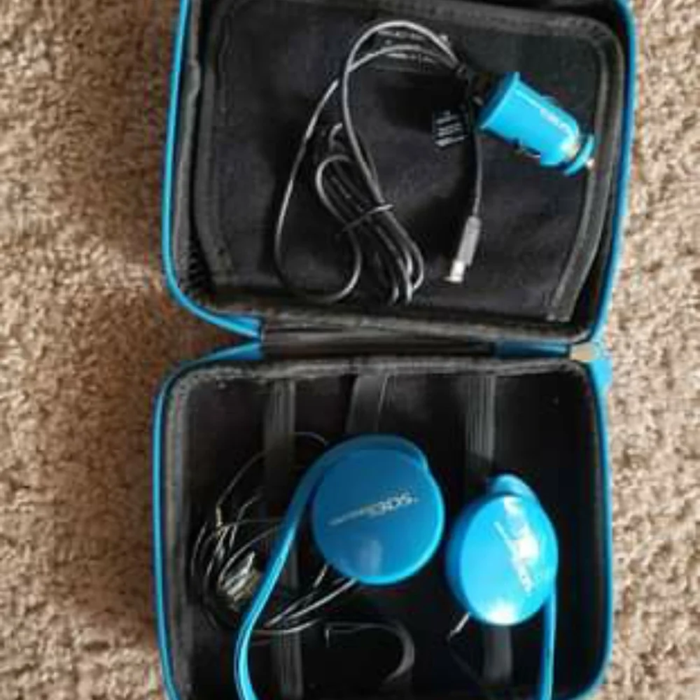 Nitendo 3DS case, car charger, and earphones